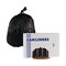 Boardwalk 40 gal - 45 gal Trash Bags, 40 in x 46 in, 19 microns, Black, 150 PK BWK 404622BLK - alternate 4